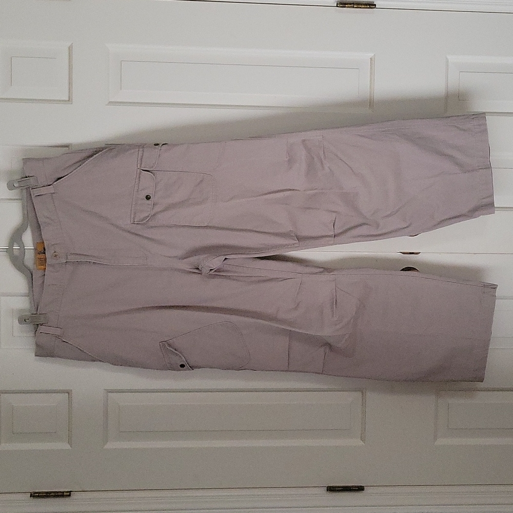 Timberland men's khaki cargo pants sz 40 Vintage Grunge Western